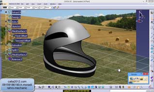اموزش catia modeling ball